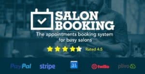 Salon Booking Wordpress Plugin