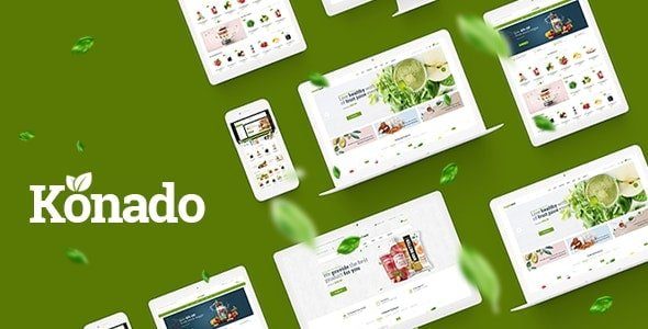 Konado – Organic Theme for WooCommerce WordPress