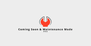 Minimal Coming Soon & Maintenance Mode Pro