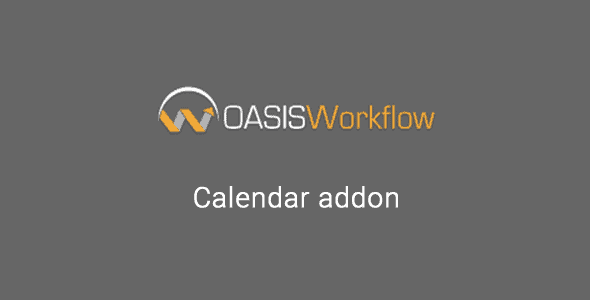 Oasis Workflow Calendar