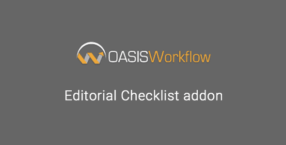 oasis-workflow-editorial-checklist
