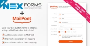 MailPoet for NEX-Forms