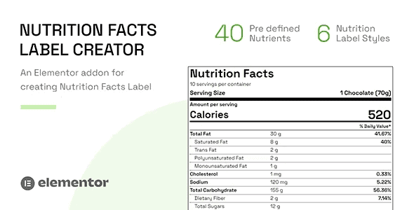 nutrition-facts-label-creator-elementor-addon