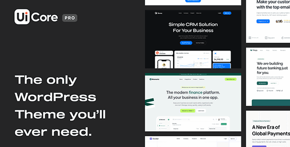 uicore-admin-wordpress-theme